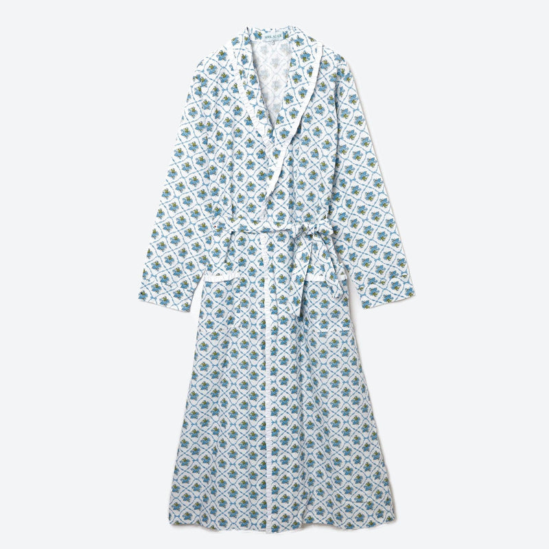 Blue Dressing Gowns | Women's Blue Dressing Gowns | Camille Lingerie